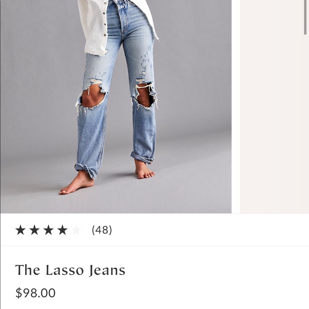 NWOT Free People Lasso Jeans